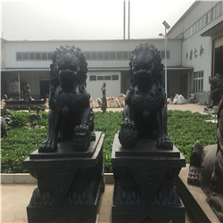 定做寺院銅獅子 定做寺院銅獅子