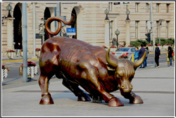 公園銅牛鑄造 公園銅牛鑄造