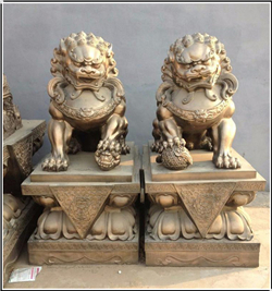 批發(fā)定制銅獅子 批發(fā)定制銅獅子