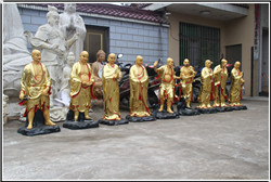 十八羅漢銅雕 十八羅漢銅雕