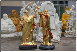 十八羅漢銅像 十八羅漢銅像