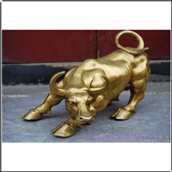 精美28CM銅牛 精美28CM銅牛