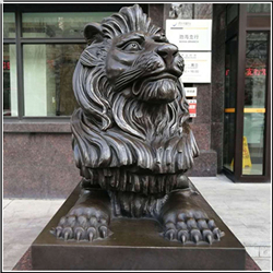 銀行門口銅獅子 銀行門口銅獅子