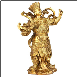 四大天王銅像制作 四大天王銅像制作