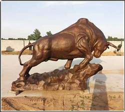 廣場(chǎng)開拓牛雕塑 廣場(chǎng)開拓牛雕塑
