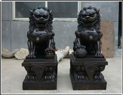 風(fēng)水銅獅子 風(fēng)水銅獅子