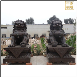銅獅子雕塑鑄造 銅獅子雕塑鑄造