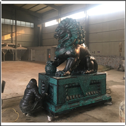 青銅獅子 青銅獅子