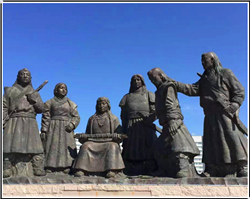 少數(shù)民族人物雕塑 少數(shù)民族人物雕塑