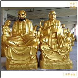 訂制寺廟十八羅漢站像 訂制寺廟十八羅漢站像