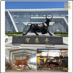 園林2米銅牛鑄造廠 園林2米銅牛鑄造廠