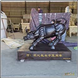 銅牛雕塑擺件定做 銅牛雕塑擺件定做