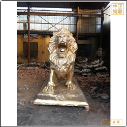 銀行門(mén)口銅獅子加工廠 銀行門(mén)口銅獅子加工廠