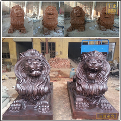 裝飾物銅佛像銅獅子 裝飾物銅佛像銅獅子