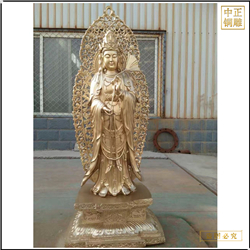 1米6站西方三圣神像鑄造價(jià)格 1米6站西方三圣神像鑄造價(jià)格