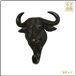 動(dòng)物銅牛頭像 動(dòng)物銅牛頭像