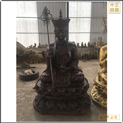 大型鑄銅地藏王定制 大型鑄銅地藏王定制