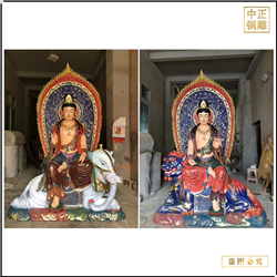 廠家文殊普賢銅像 廠家文殊普賢銅像