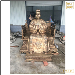 貼金大型人物雕塑 貼金大型人物雕塑