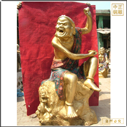 廠(chǎng)家推薦貼金十八羅漢佛像 廠(chǎng)家推薦貼金十八羅漢佛像