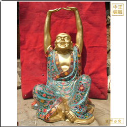 室內(nèi)彩繪十八羅漢鑄造 室內(nèi)彩繪十八羅漢鑄造