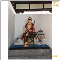 寺院廟宇文殊普賢雕塑 寺院廟宇文殊普賢雕塑