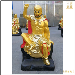 廠家批發(fā)1米十八羅漢銅佛像 廠家批發(fā)1米十八羅漢銅佛像