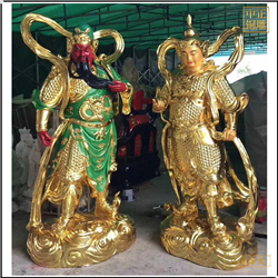 小型38公分韋陀銅佛像 小型38公分韋陀銅佛像