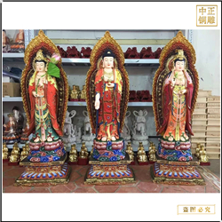 大型西方三圣銅像報價 大型西方三圣銅像報價