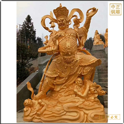 貼金四大天王銅佛像鑄造廠 貼金四大天王銅佛像鑄造廠