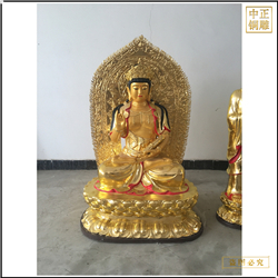 批發(fā)佛堂貼金西方三圣佛像 批發(fā)佛堂貼金西方三圣佛像