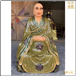 2米銅雕十八羅漢定制廠家 2米銅雕十八羅漢定制廠家