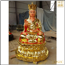 寺廟銅像地藏王菩薩定做 寺廟銅像地藏王菩薩定做