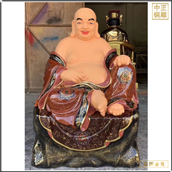 銅雕坐像十八羅漢佛像 銅雕坐像十八羅漢佛像