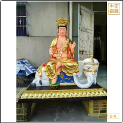 河北文殊普賢菩薩銅佛像訂購 河北文殊普賢菩薩銅佛像訂購