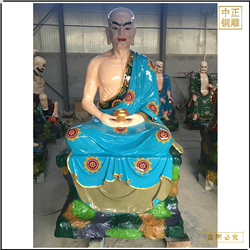 銅十八羅漢雕塑 銅十八羅漢雕塑