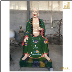 銅十八羅漢雕塑廠家 銅十八羅漢雕塑廠家