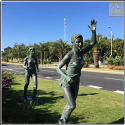 校園遠(yuǎn)動(dòng)員人物雕塑 校園遠(yuǎn)動(dòng)員人物雕塑