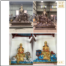 定做文殊普賢雕塑廠家 定做文殊普賢雕塑廠家