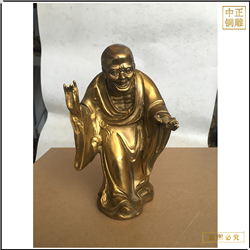 鑄銅十八羅漢銅像 鑄銅十八羅漢銅像