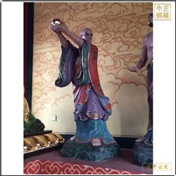 現(xiàn)貨出售貼金十八羅漢佛像 現(xiàn)貨出售貼金十八羅漢佛像