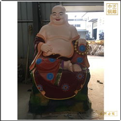 彩繪坐像十八羅漢佛像廠家 彩繪坐像十八羅漢佛像廠家