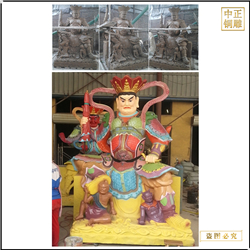 鑄銅大型四大天王發(fā)現(xiàn)雕塑 鑄銅大型四大天王發(fā)現(xiàn)雕塑