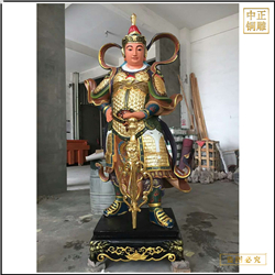 來(lái)圖定做四大天王銅佛像 來(lái)圖定做四大天王銅佛像