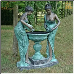 西方少女景觀銅雕塑 西方少女景觀銅雕塑