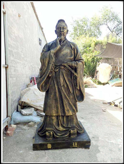 鑄銅魯班像|魯班銅雕廠家 鑄銅魯班像|魯班銅雕廠家