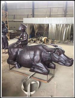 放牛讀書雕塑|讀書雕塑圖片 放牛讀書雕塑|讀書雕塑圖片