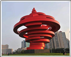 唐縣不銹鋼廣場(chǎng)雕塑 唐縣不銹鋼廣場(chǎng)雕塑