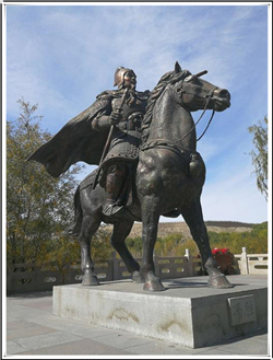 鑄銅將軍雕塑 鑄銅將軍雕塑