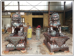 加工故宮獅雕塑 加工故宮獅雕塑